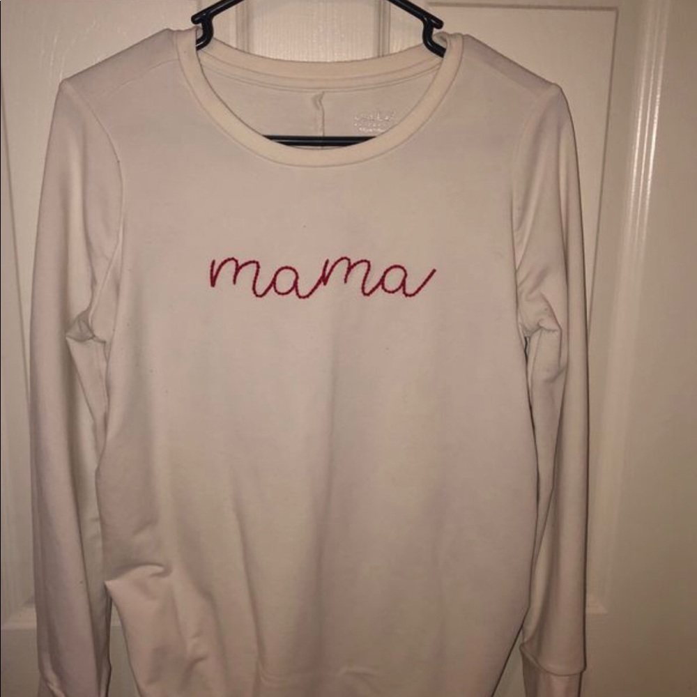Maternity sweater shirt